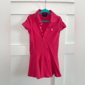 Toddler girls Pink Polo Ralph Lauren tennis dress size 3T